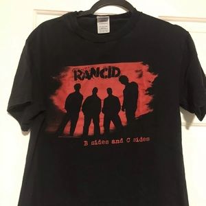 Vintage Rancid punk tee shirt